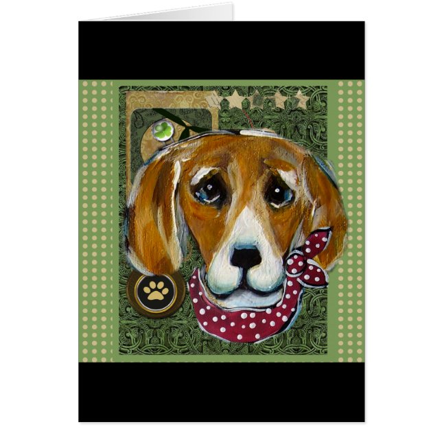 SAINT PATTY BEAGLE (Frente)