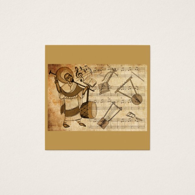 Saint Yared & The Ethiopian Music Instrument (Anverso)