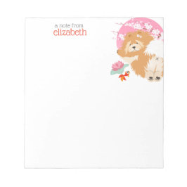 SAKURA - Chow - nombre del personalizar del bloc d