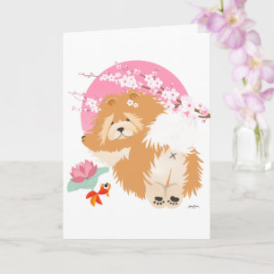 SAKURA - Chow - Tarjetas de arte