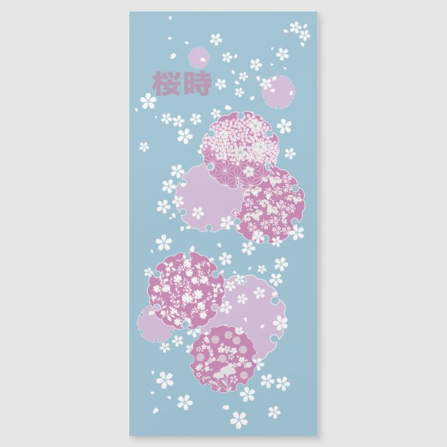 Sakura, flores de cerezo (Anverso)