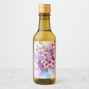 Sakura rosa sobre fondo de pintura