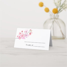Sakura - tarjetas de lugar de boda