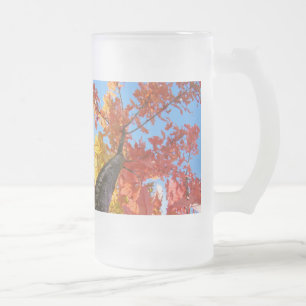 ¡Sal fuera y juega! Tazas de vidrio de hojas de ot