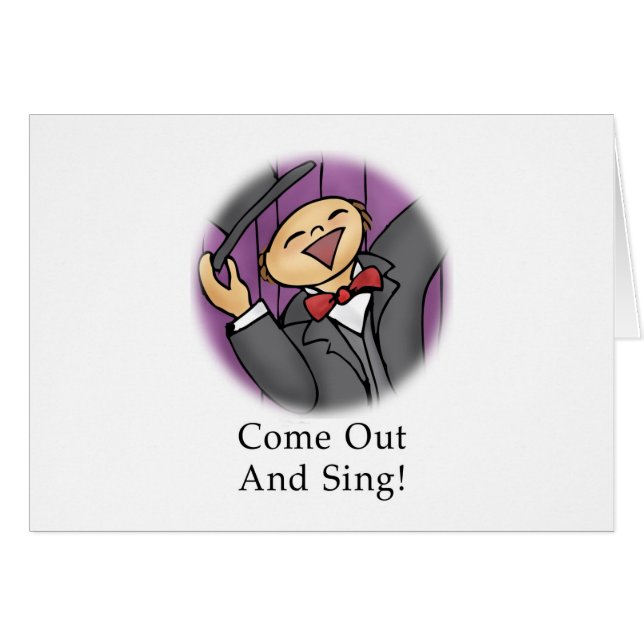 ¡Sal y canta! (Anverso (Horizontal))