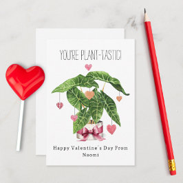 Sala de clase Plant-tastic Pun Valentine
