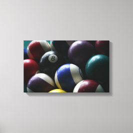 Sala de juegos de fotografía de lienzos con mesa d