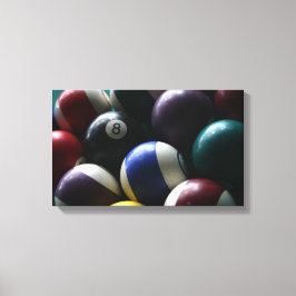 Sala de juegos de fotografía de lienzos con mesa d