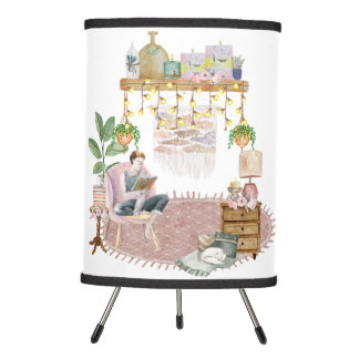 Sala de lectura Boho