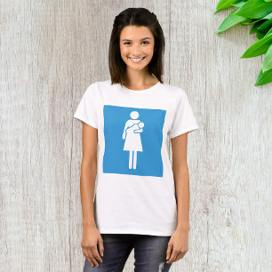 Sala de padres Rótulo camiseta para mujeres