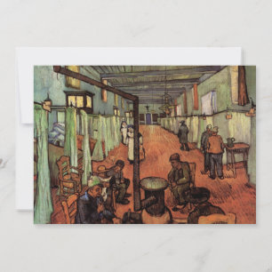 Sala en el hospital de Arles por Vincent van Gogh