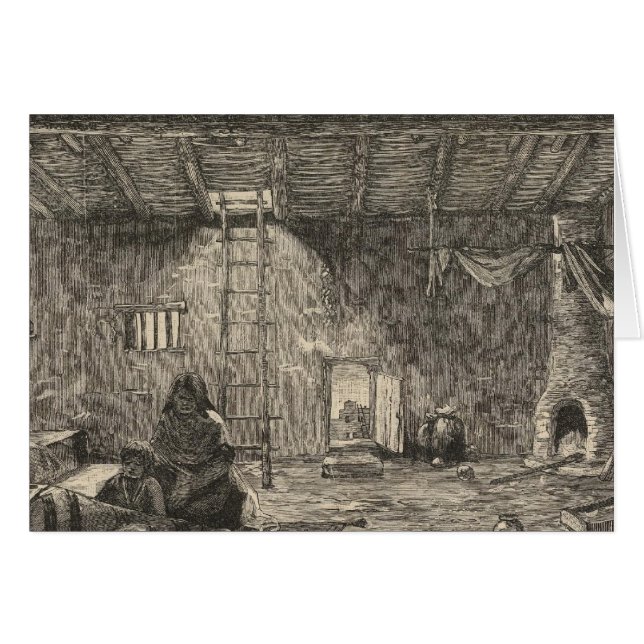 Sala en un pueblo (Anverso (Horizontal))