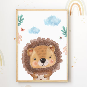 Sala para niños Posters de enfermería de Safari de
