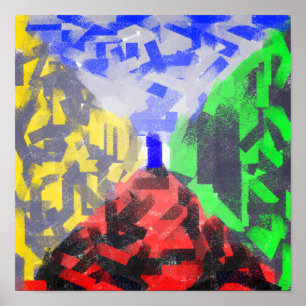 Sala secreta Resumen arte original de Elizavella