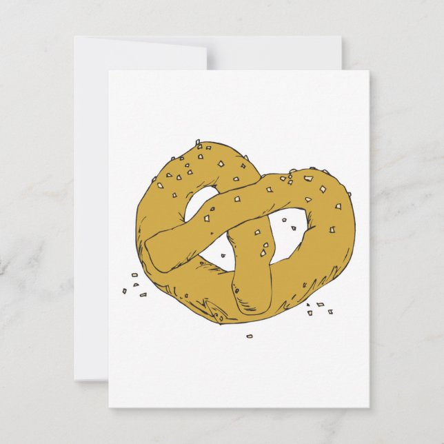 salado suave pretzel caliente (Anverso)