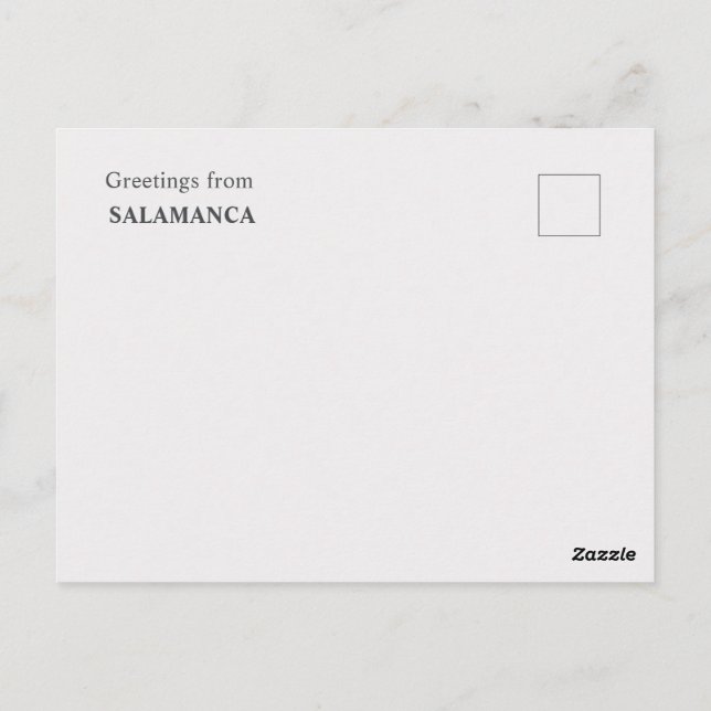 Salamanca - Postales de la colección Puertas del M (Reverso)