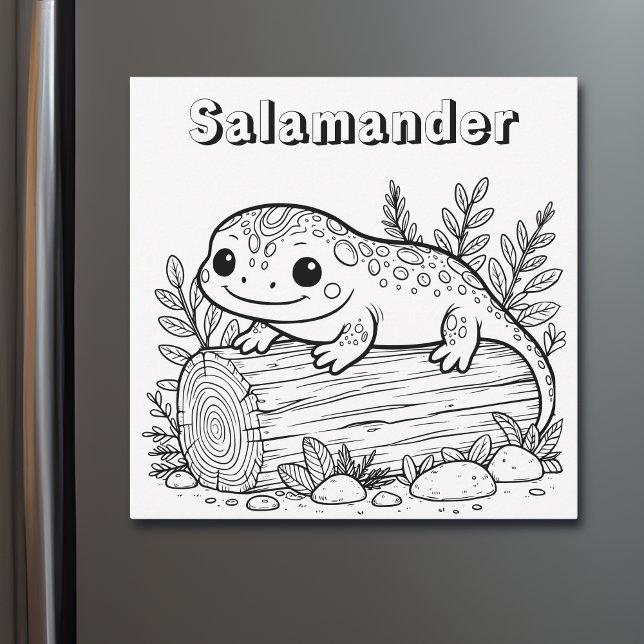 Salamander | Página de coloreado del niño (Subido por el creador)