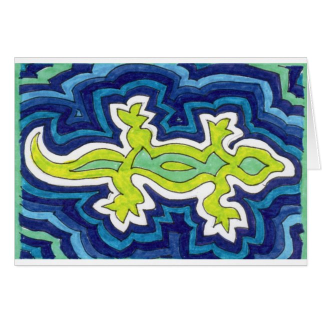 Salamanquesa zick zick (Anverso (Horizontal))