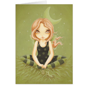 Salando las barras - tarjeta de hadas de la barra