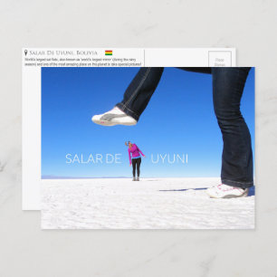 Salar De Uyuni, postal de Bolivia