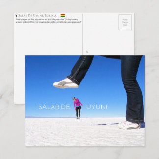 Salar De Uyuni, postal de Bolivia