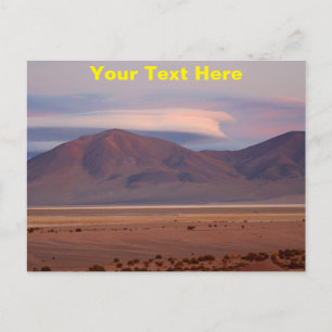 Salar del Huasco, Chile postal personalizable