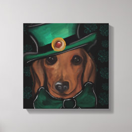 Salchicha Roja Impresión en Lienzo