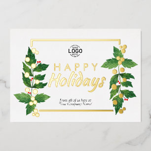 Sale de la tarjeta de Relieve metalizado dorado Re