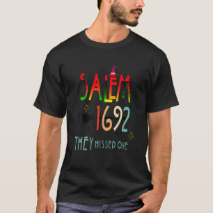 Salem 1692 Se Perdieron Una Camiseta De Halloween