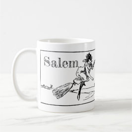 Salem Massachusetts, brujas en taza de la tinta