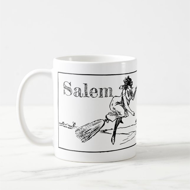 Salem Massachusetts, brujas en taza de la tinta (Izquierda)