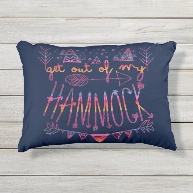 Salga de mi almohada al aire libre de la hamaca (Anverso)