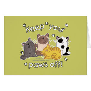 ¡Salgan las garras! (Gatos)