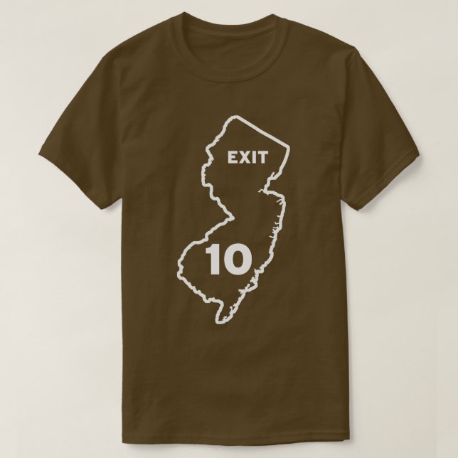 Salida 10 de Nueva Jersey (Diseño del anverso)