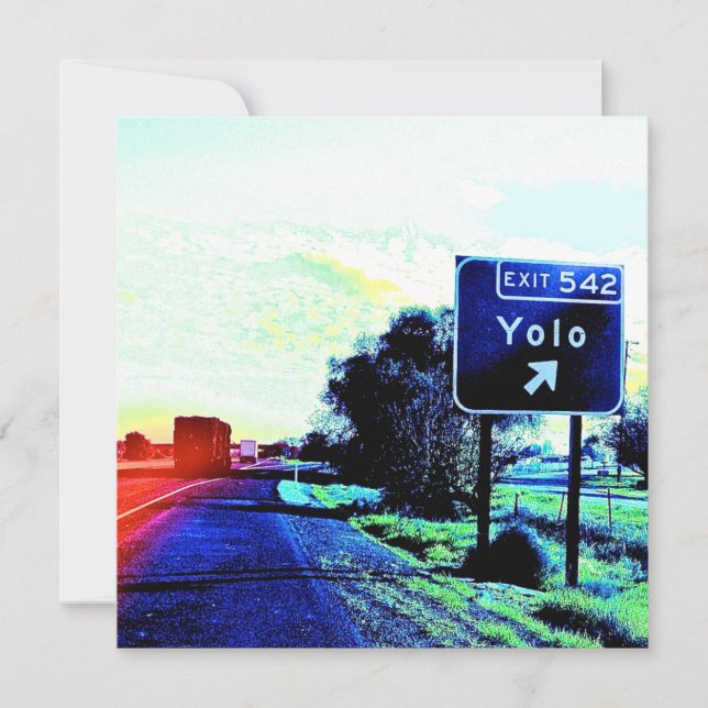 Salida 542 Yolo California (Anverso)