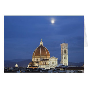 Salida de la luna y catedral de Florencia, Basílic