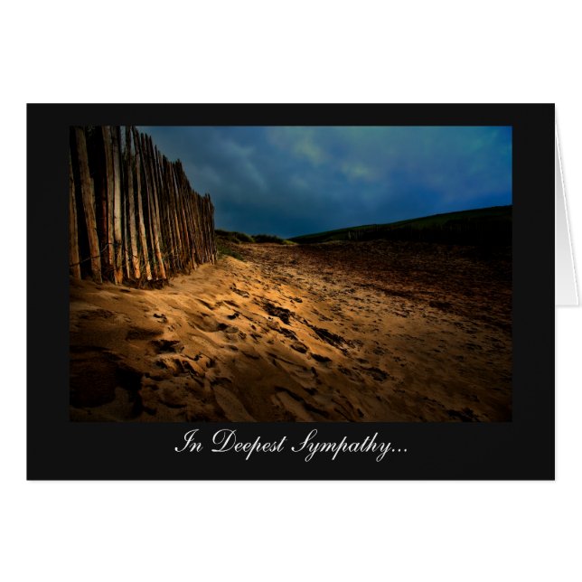 Salida de la playa al atardecer - Compasión más pr (Anverso (Horizontal))