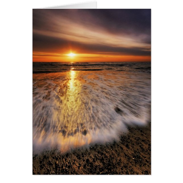 Salida del sol 8. de la playa de Southwold (Frente)