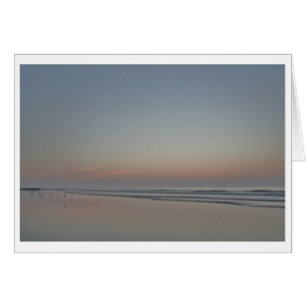 Salida del sol, borde del mar--Fotografía del
