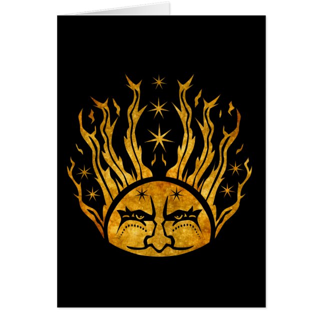 Salida del sol de oro (Frente)