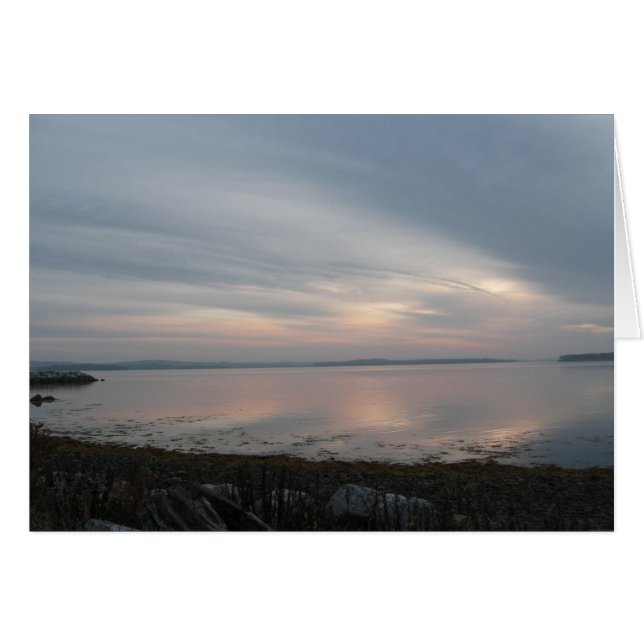 Salida del sol en el Atlántico (Anverso (Horizontal))