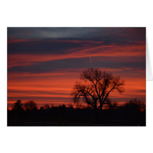 Salida del sol en el lago harper