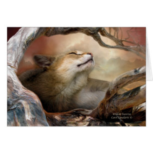 Salida del sol salvaje ArtCard