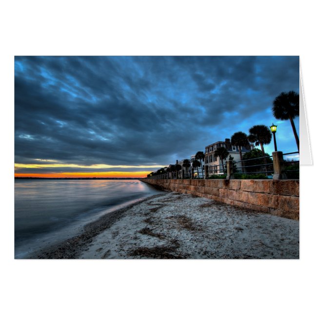 Salida del sol tempestuosa de la batería (Anverso (Horizontal))