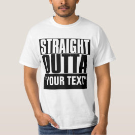 SALIDA DIRECTA CAMISA DE TEXTO DE "TU TEXTO"