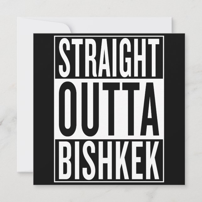 salida directa de Biskek (Anverso)
