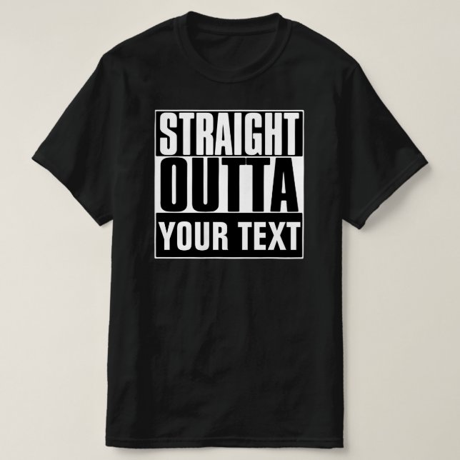 SALIDA DIRECTA DE SU CAMISETA DE TEXTO (Diseño del anverso)