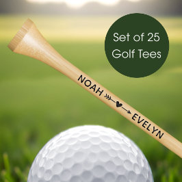 Salidas de Golf Personalizadas Nombres de Parejas