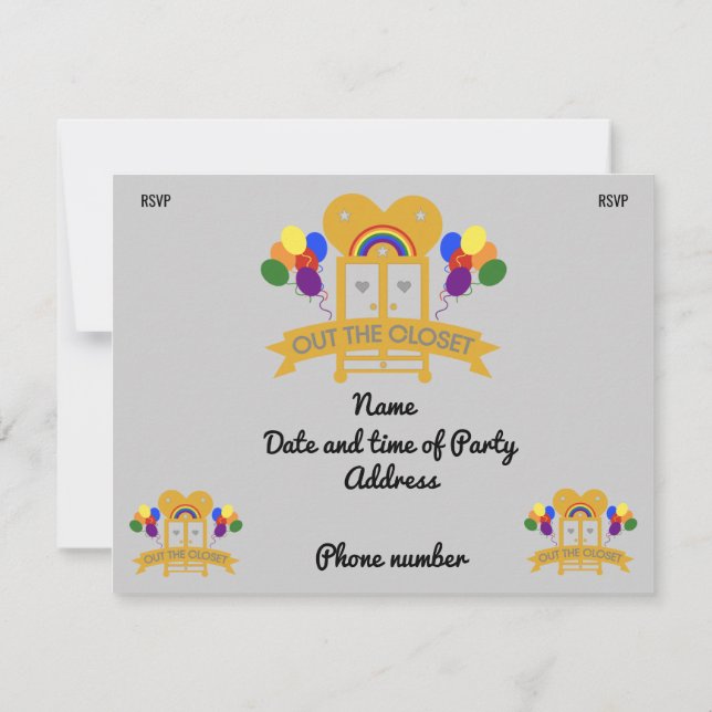 Saliendo Fiesta gay el 11 de octubre (Reverso)