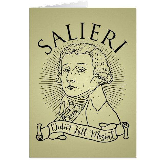 Salieri no mató a Mozart (Frente)